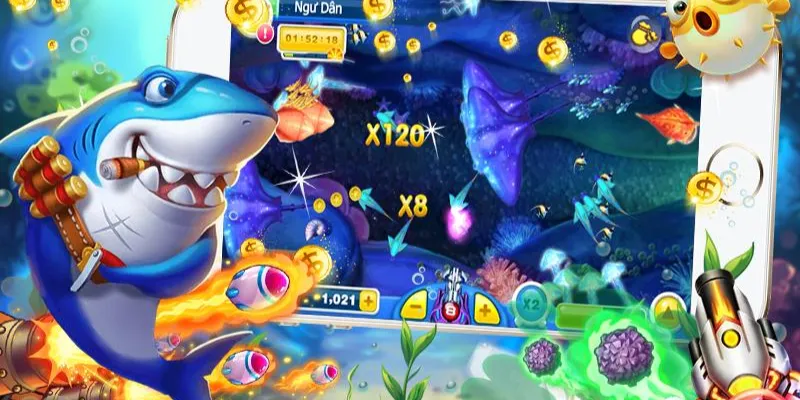 Người chơi có quyền tự do thay đổi mức cược trong game 