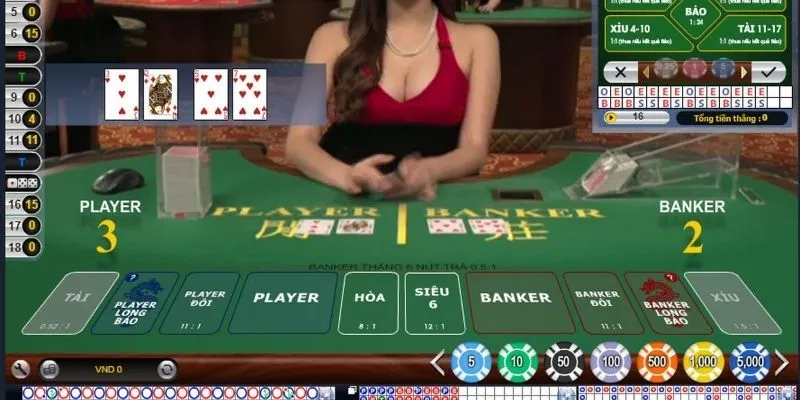 Top 3 biến thể của baccarat được trải nghiệm nhiều nhất