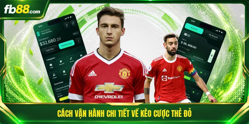 Cách vận hành chi tiết về kèo cược thẻ đỏ