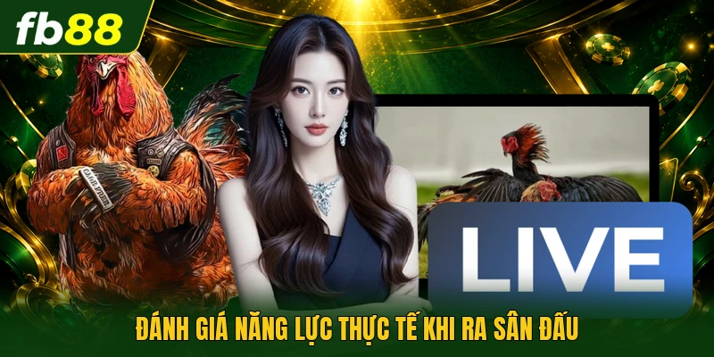 Đánh giá năng lực thực tế khi ra sân đấu