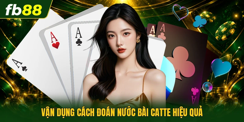 Vận dụng cách đoán nước bài catte hiệu quả