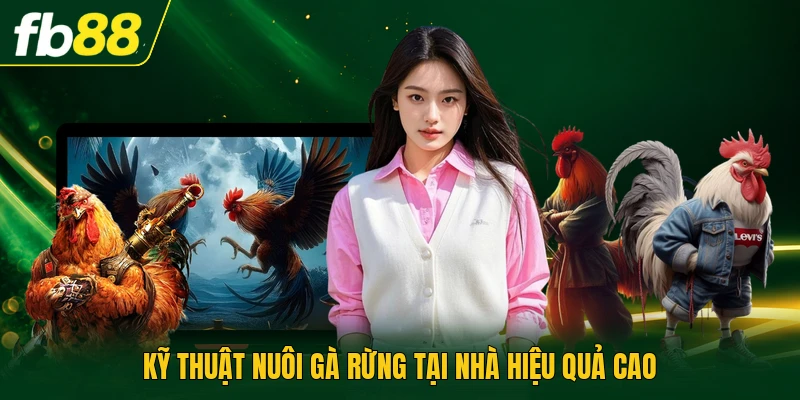 Kỹ thuật nuôi gà rừng tại nhà hiệu quả cao